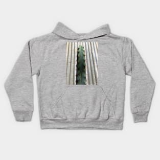 Trichocereus Bridgesii 'Con' Front and Back Kids Hoodie